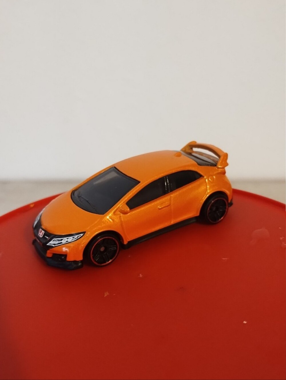 Hot Wheels 2016 Honda Civic type-r orange exclusive loose Die cast